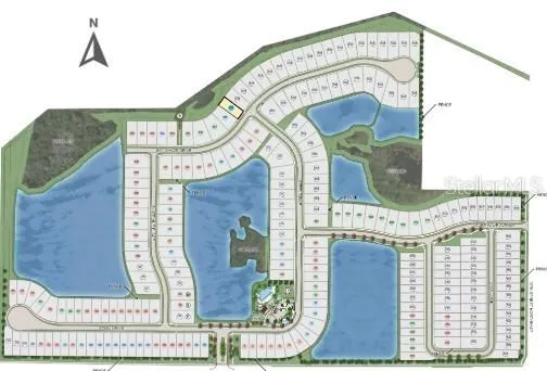 734 Sky Shade Drive - Community Site Map