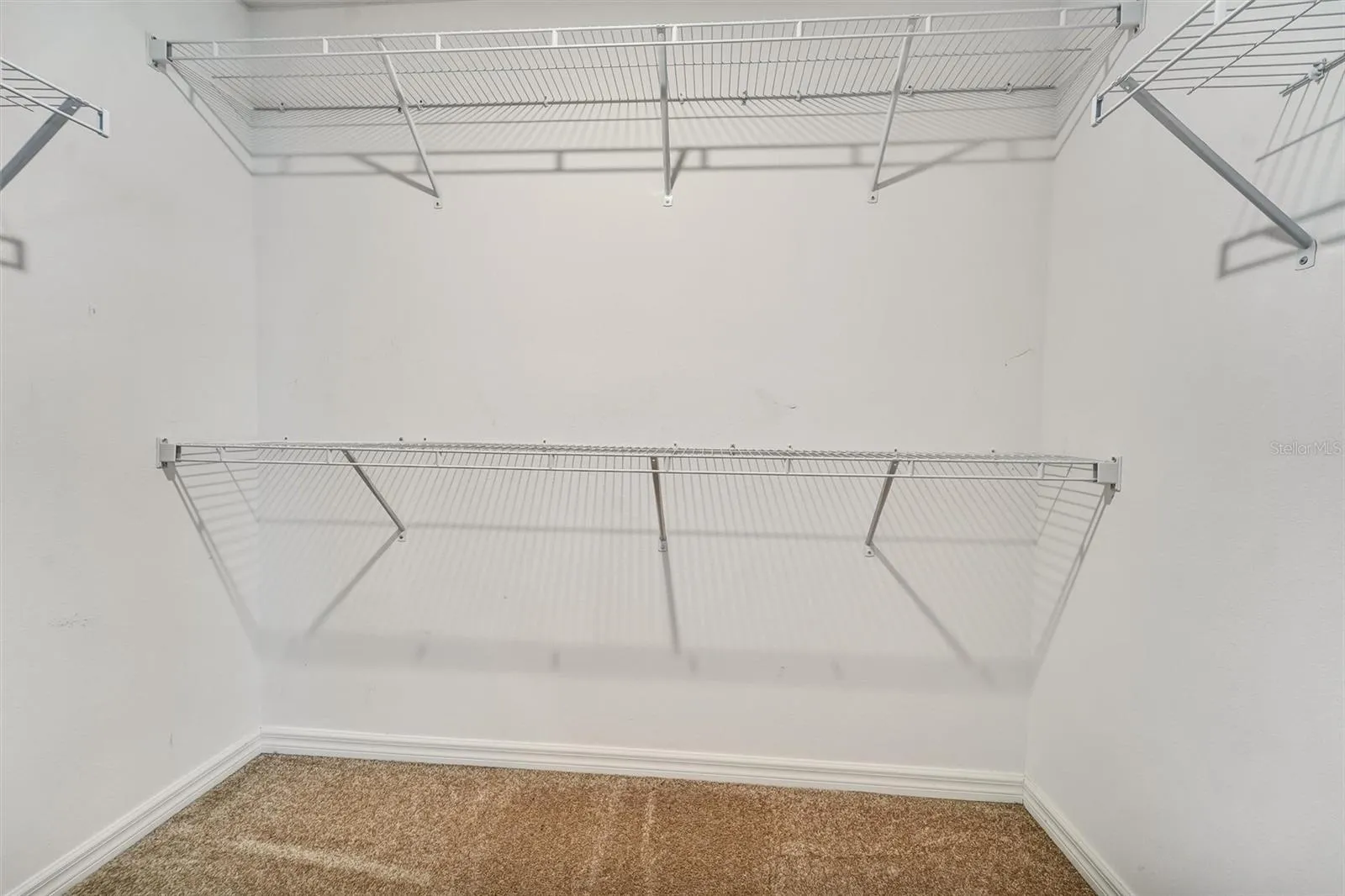 Primary walk in closet