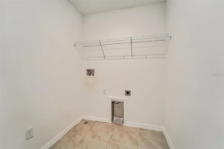upstairs laundry room