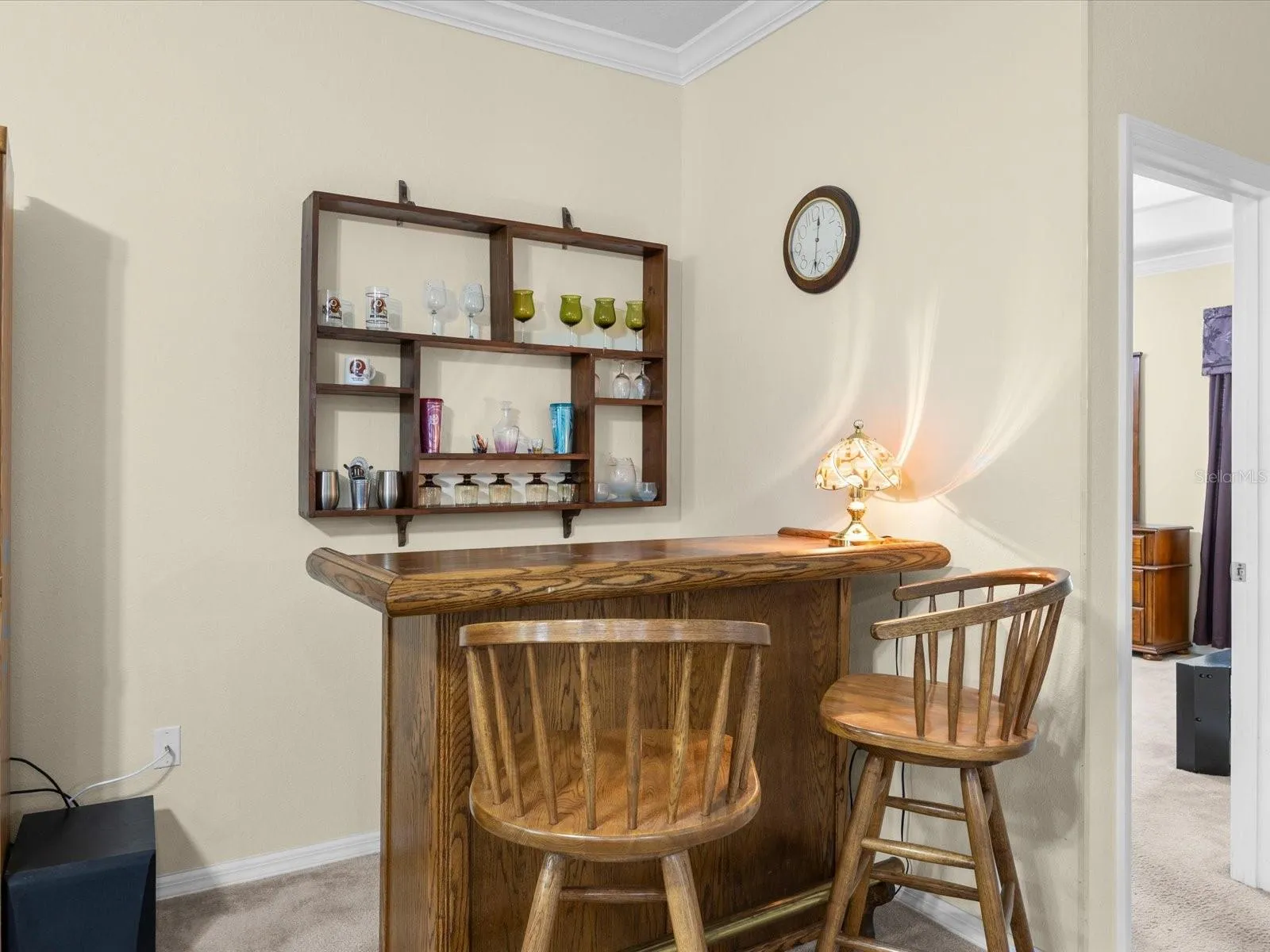 Family room bar
