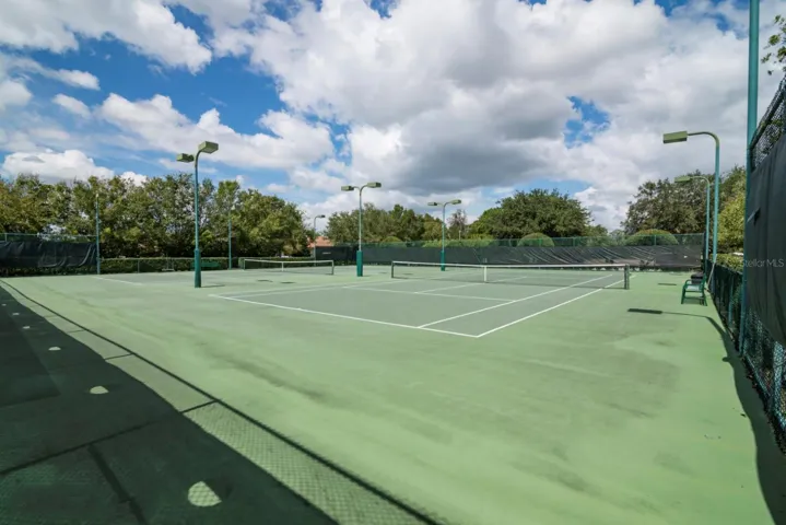 2 lighted tennis courts are on the mainclubhouse grounds.