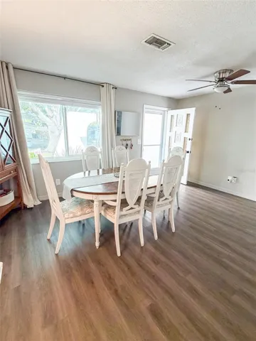 As you enter the front door, is a room that fills beautifully with natural sunlight.