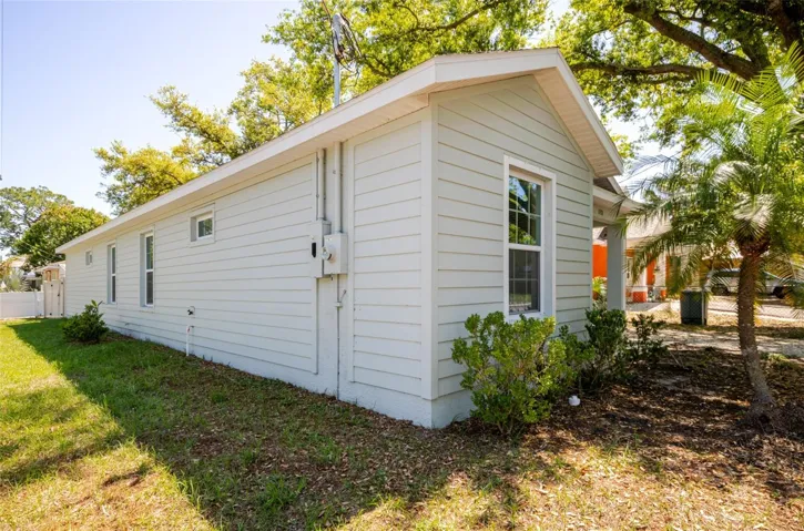 Side of house