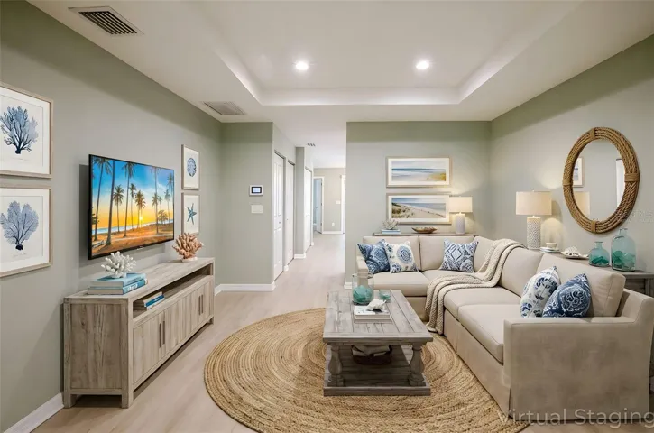Living Room - Virtually Staged