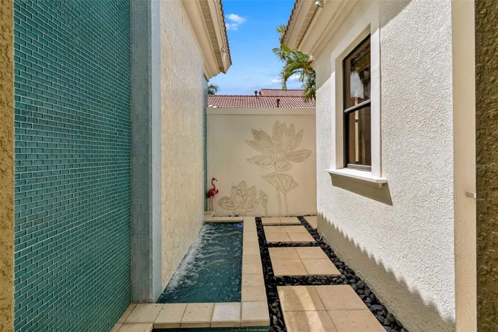Vertical Fountain Oasis  Outside Primary Bathroom