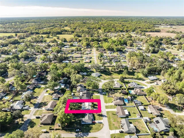 Overhead View of Home