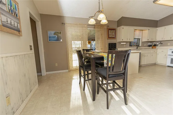 Dining area
