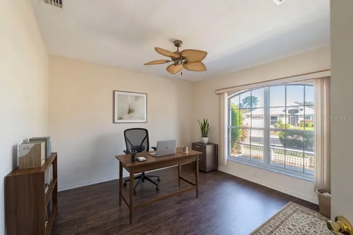 Front bedroom staged