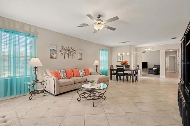Ceramic Tile on Diagonal for a classic look!