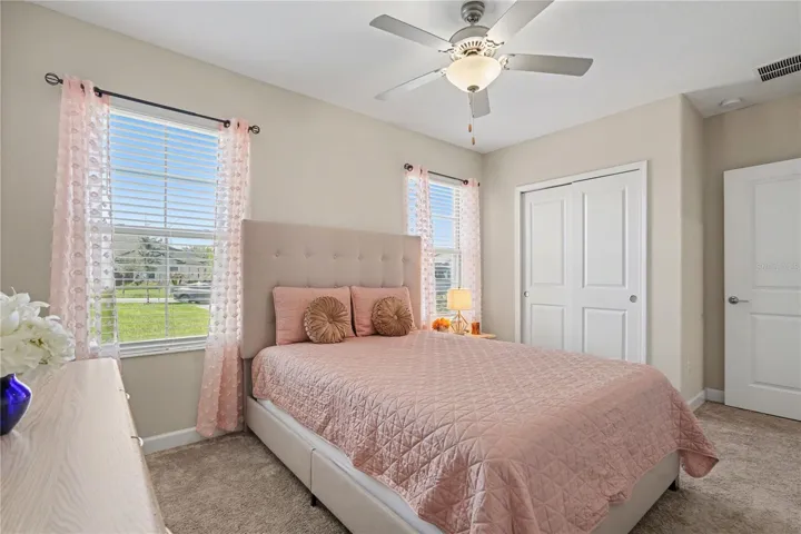 Guest Bedroom at front of villa