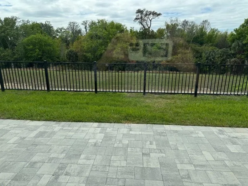 View from back patio