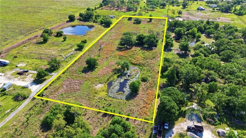 Top View Southwest corner at bottom right