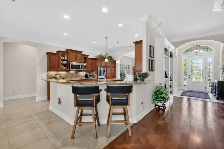 Kitchen and Foyer