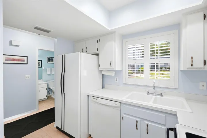 Kitchen off of the Foyer enterance on the left