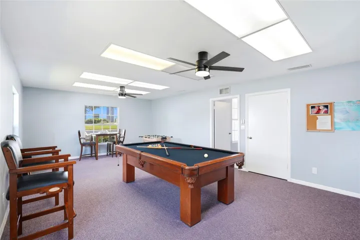 Clubhouse game room