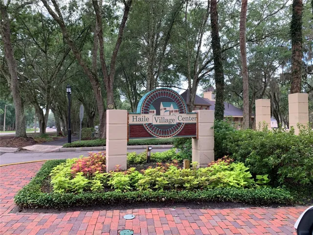 Village center entry