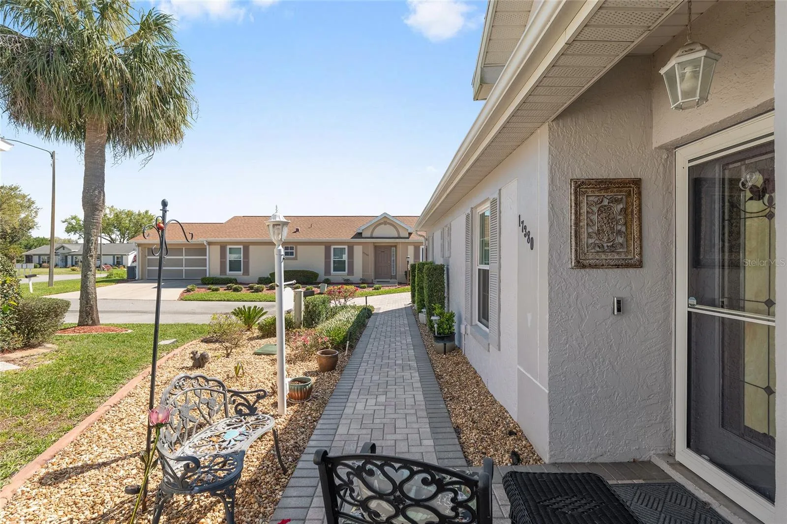 Walkway to Entrance of Home