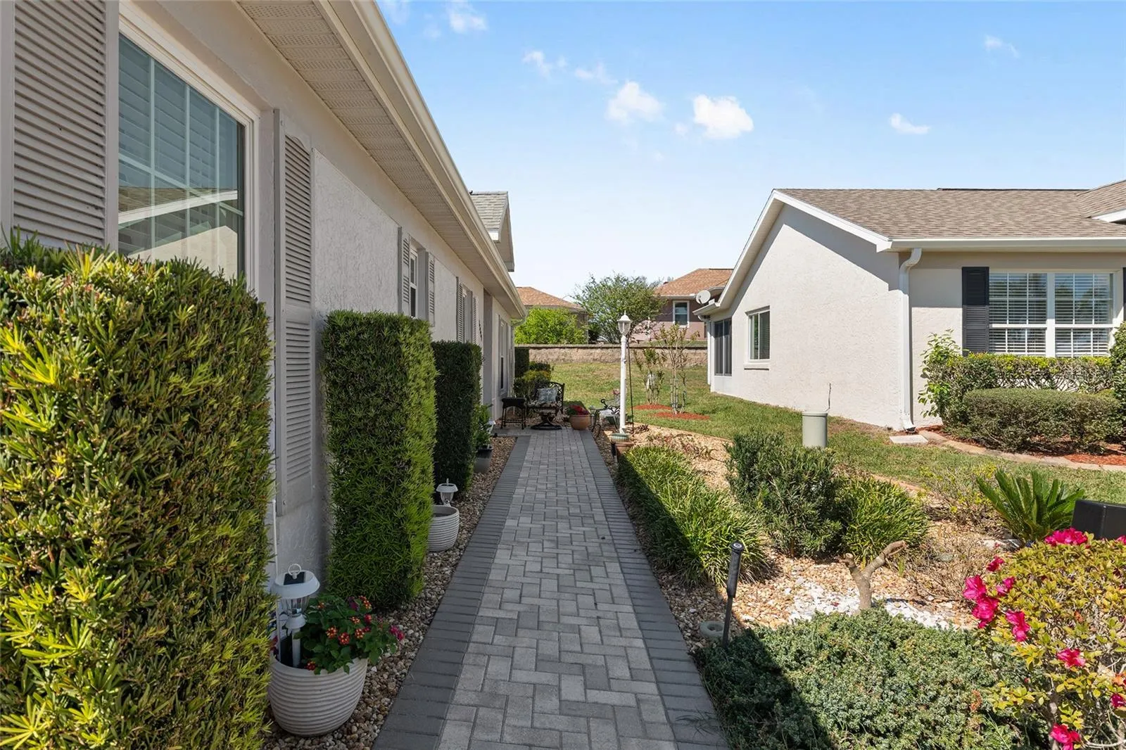 Walkway to Entrance of Home