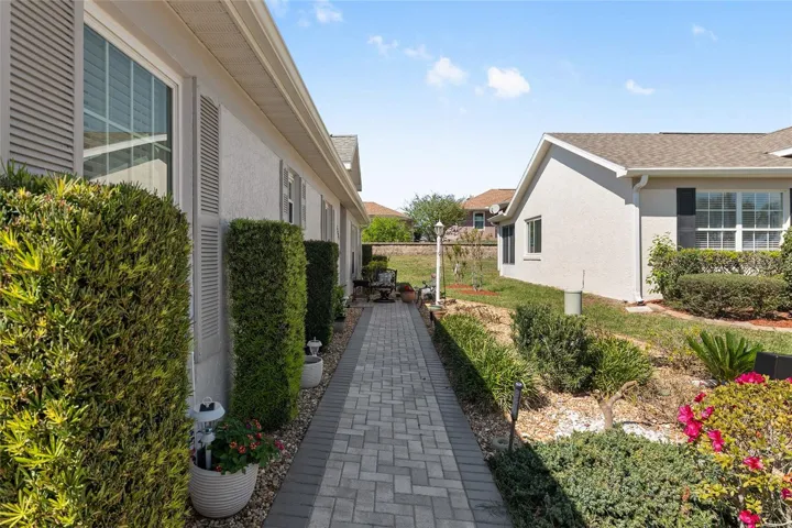 Walkway to Entrance of Home