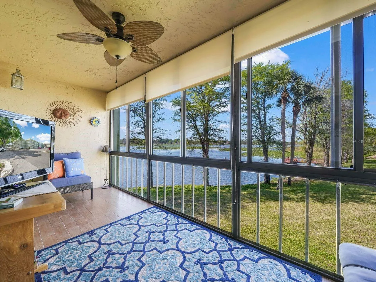 View off Screen Lanai.  Relax and view the birds and other wildlife .