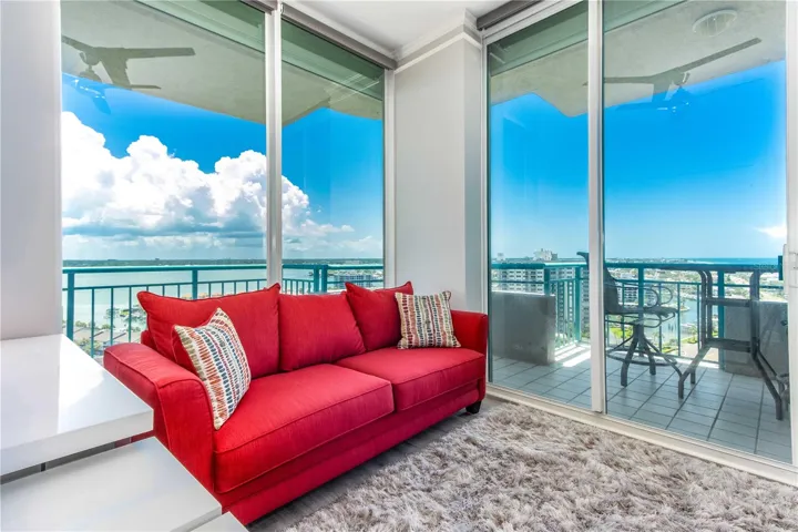 Bedroom two with private balcony and amazing views