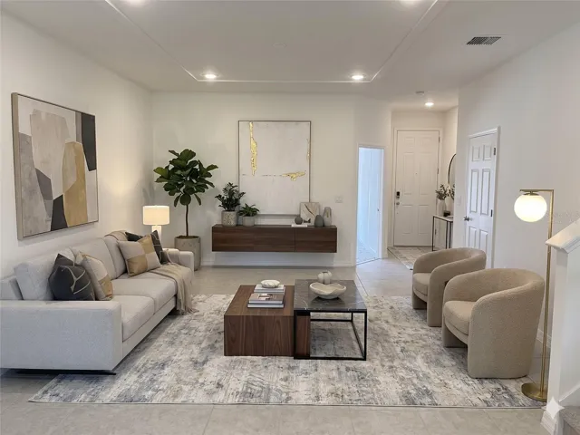 Virtually Staged Room