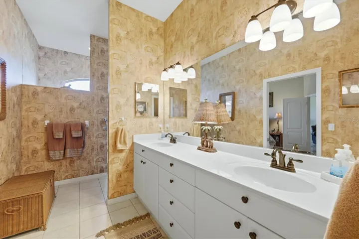 Roman Shower in Primary Bath
