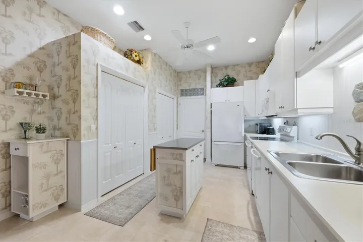 Large double pantry in Kitchen