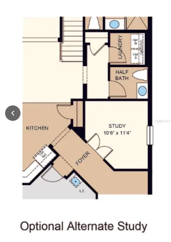 Study-den floor plan