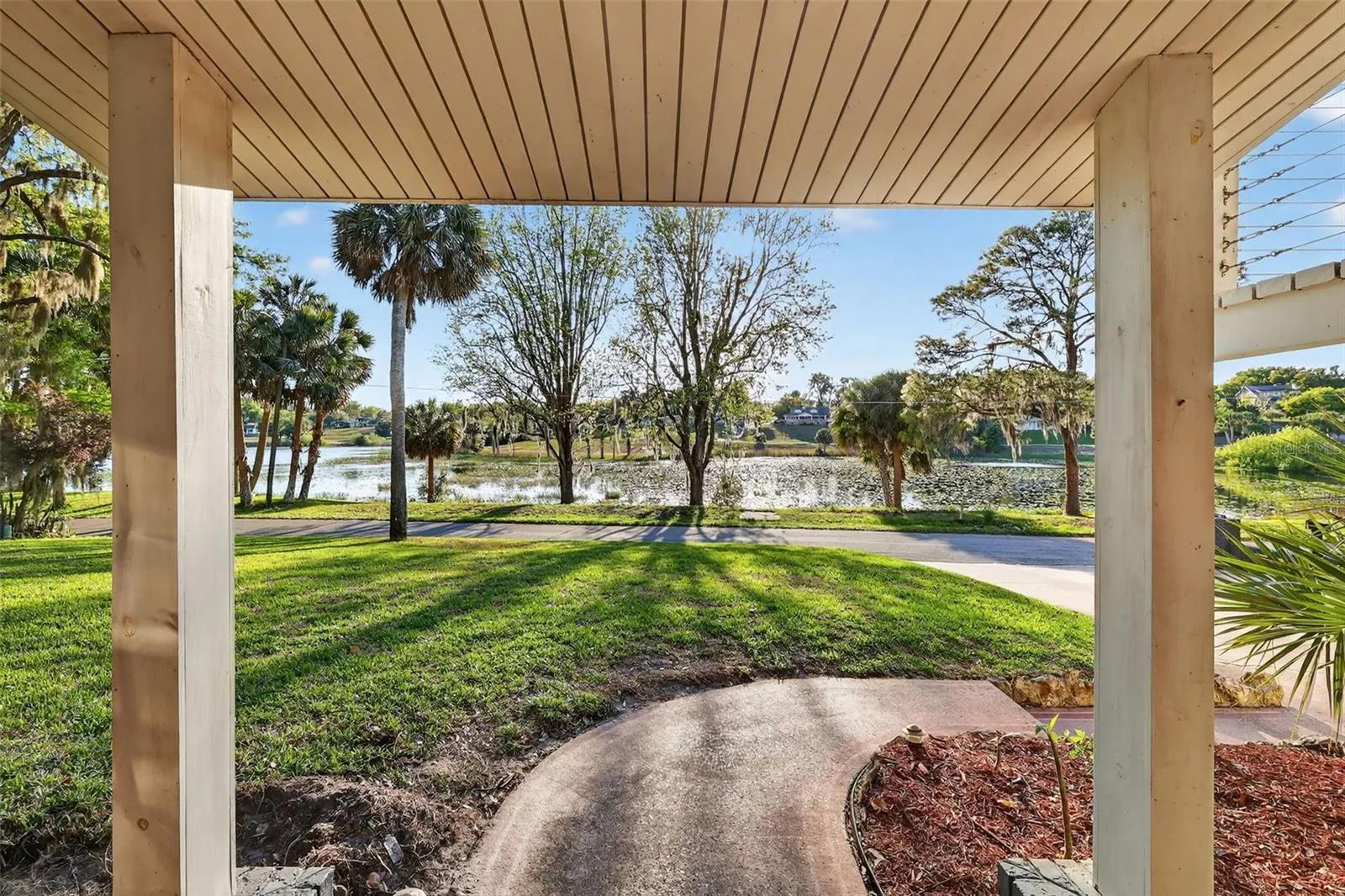View from front door