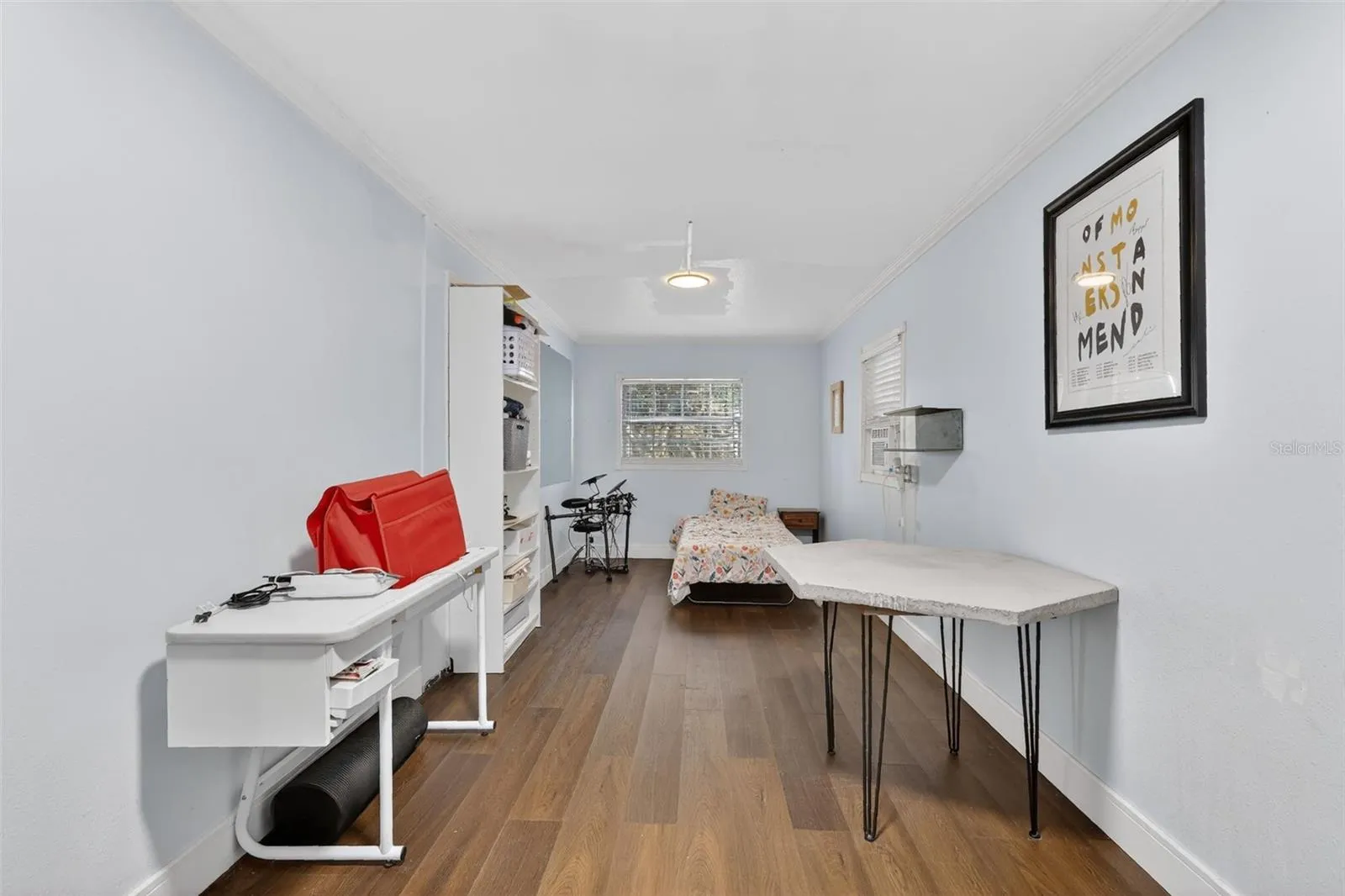 Office/craft room in converted basement (not included in listed sqft)