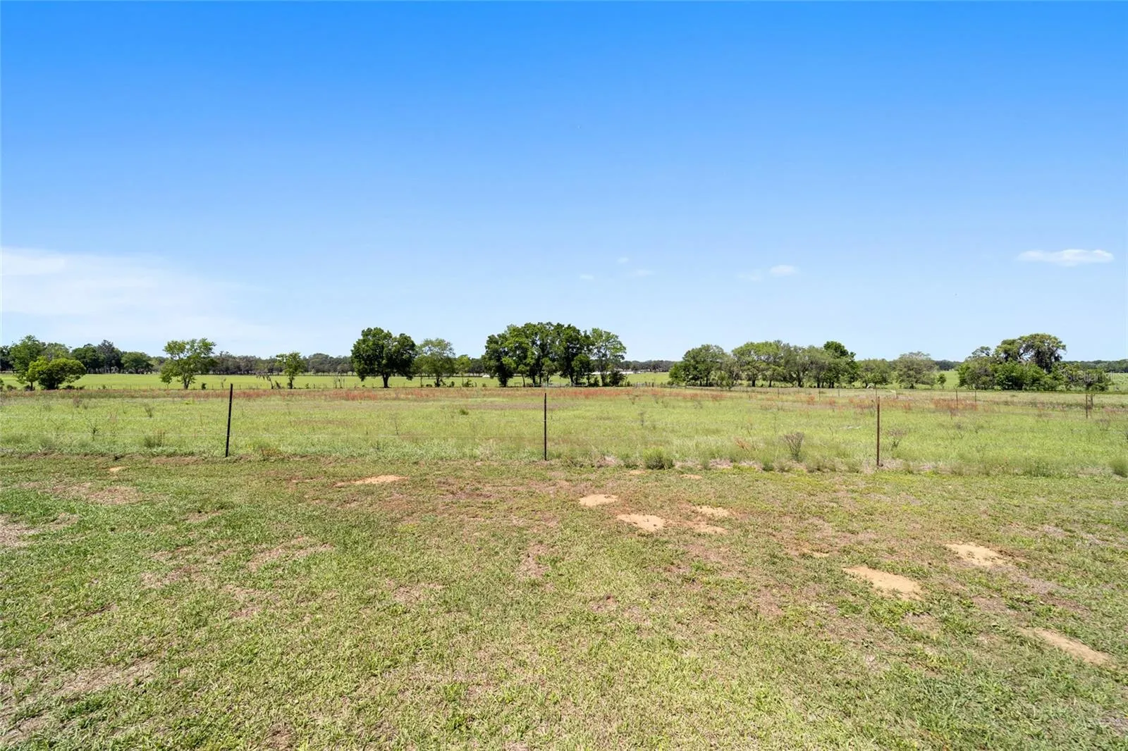 Back yard looking out over farm land