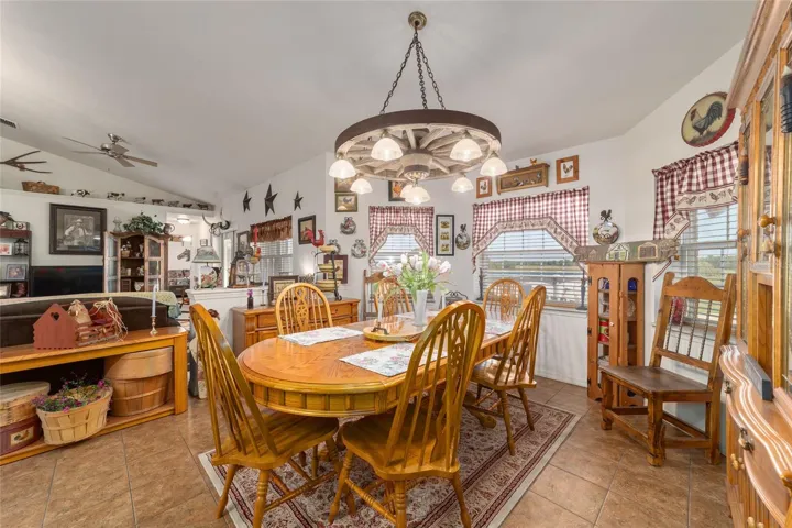 Dining area