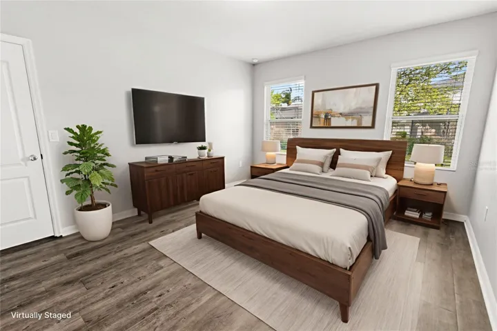 Virtually Staged - Primary Bedroom