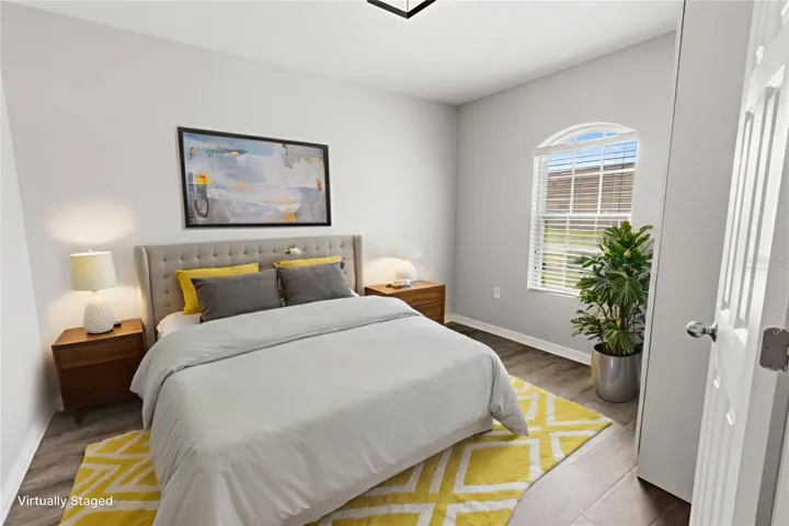 Virtually Staged - Bonus Room as Bedroom