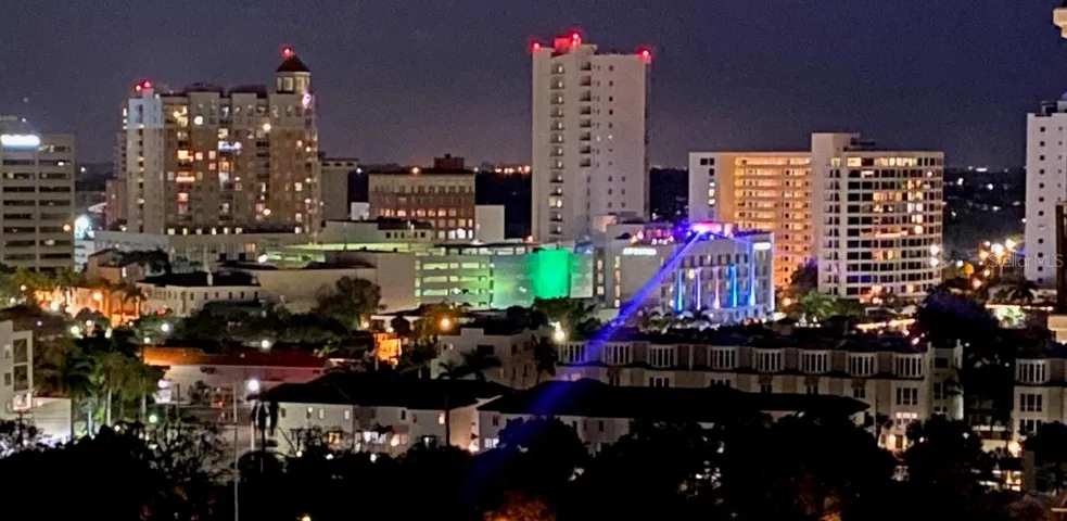 Sarasota City at night