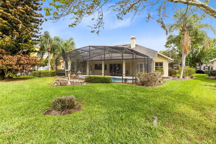 BACK CORNER OF THE PROPERTY