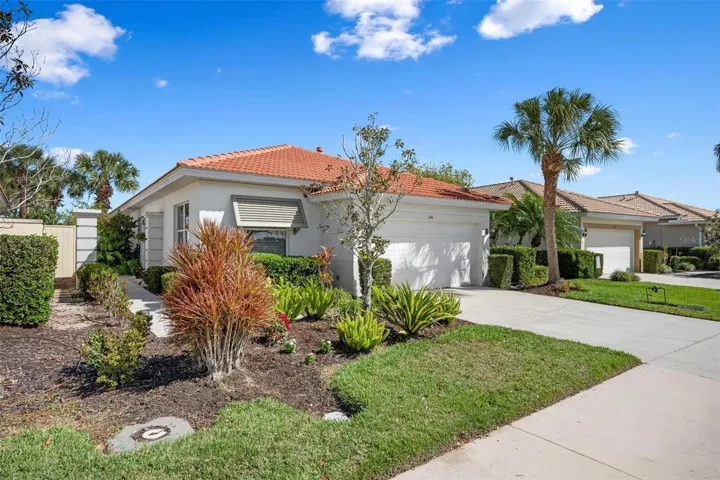 Welcome home to 246 Padova Way in sought after Venetian Golf and River Club! Freshly painted and beautifully enhanced wtih updated landscaping.