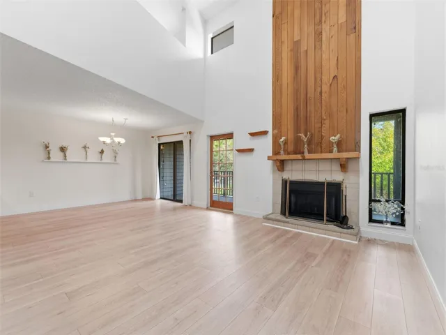 Family Room with Fireplace