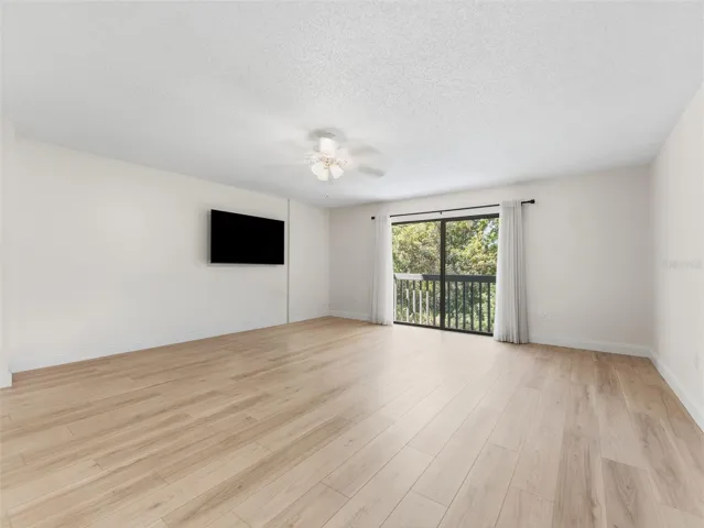 Living Room Leading to the Balcony