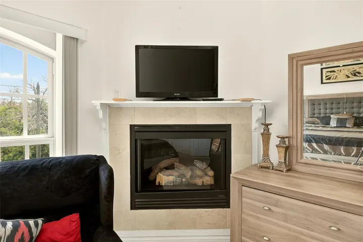 MASTER SUITE FIREPLACE