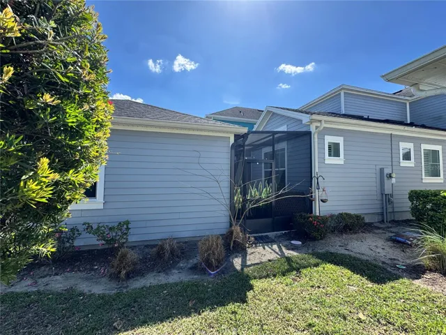 Enclosed Porch Connected to 2 car garage