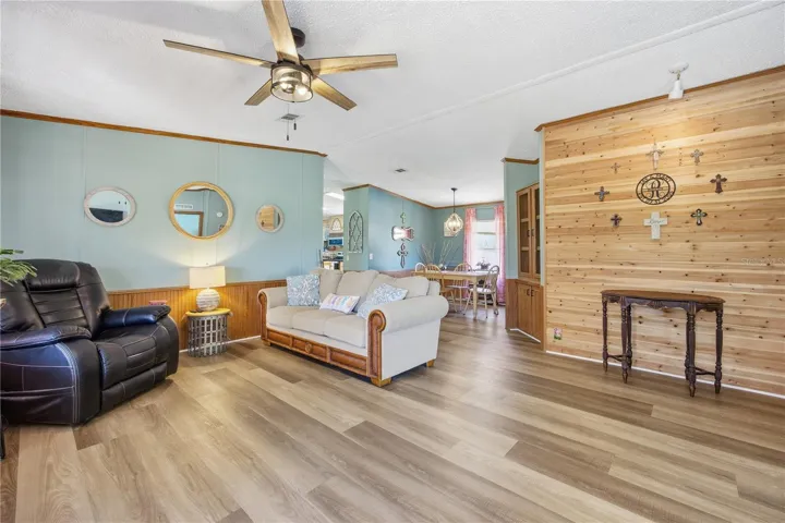 View of the Living Room from the front door