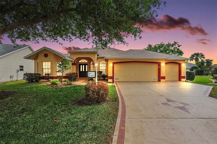 Twilight Front Elevation