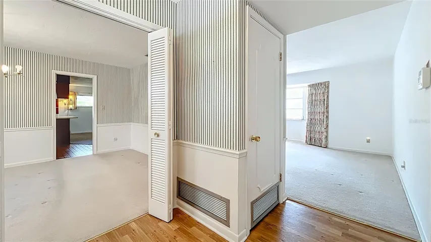 Dining room to right, Living Room straight on
