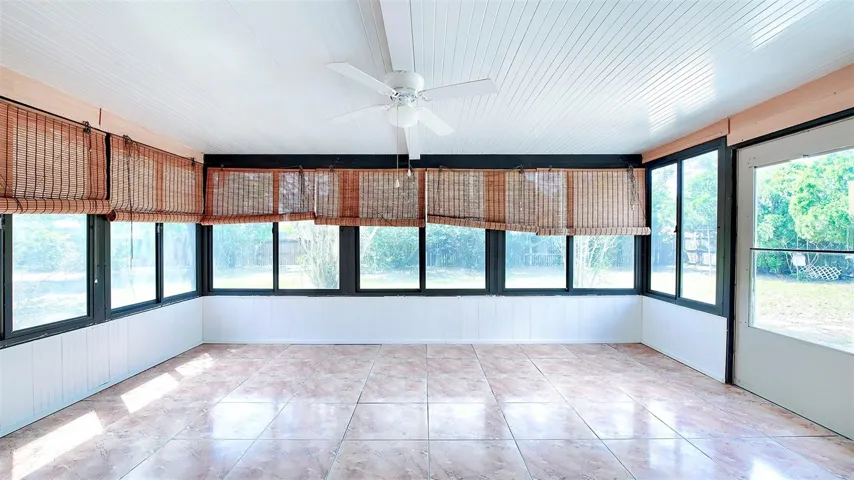 Enclosed Sunroom