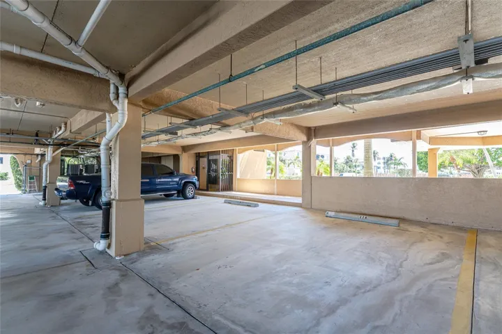 OVERSIZED PARKING SPACE CLOSE TO REMOTE DOOR FROM THE GARAGE TO THE LOBBY. 2ND SPACE IS DOWN BY ENTRY