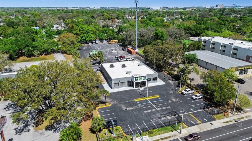 Aerial Shot of Property with Land Mass