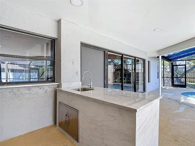 Outdoor Kitchen pool deck