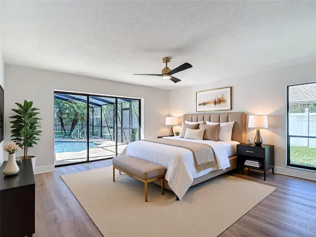 Master Bedroomvirtually staged